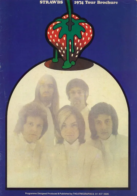 Exclusive The Strawbs 1974 Tour Brochure UK Tour programme