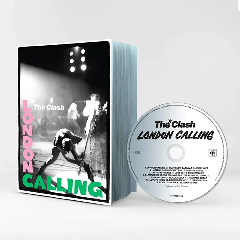 Exclusive The Clash London Calling - Scrapbook Edition - Sealed UK Cd album box set