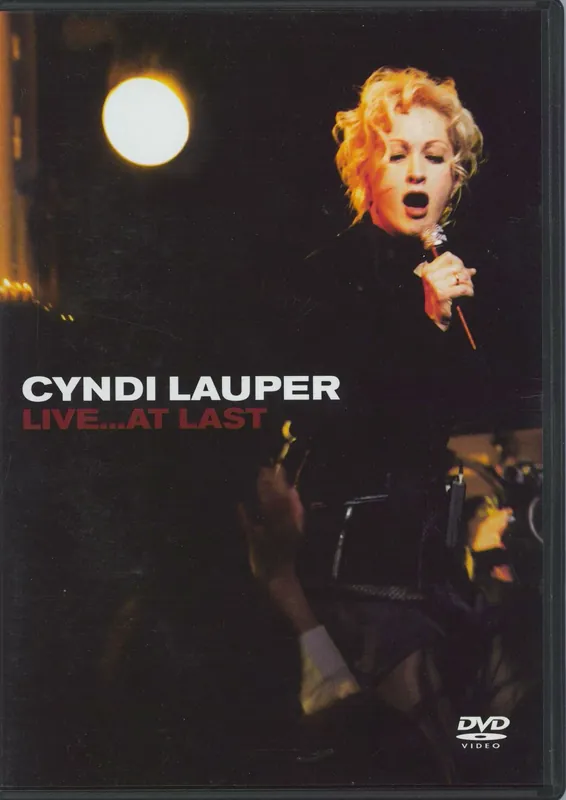 Big Sale Cyndi Lauper Live... At Last US DVD