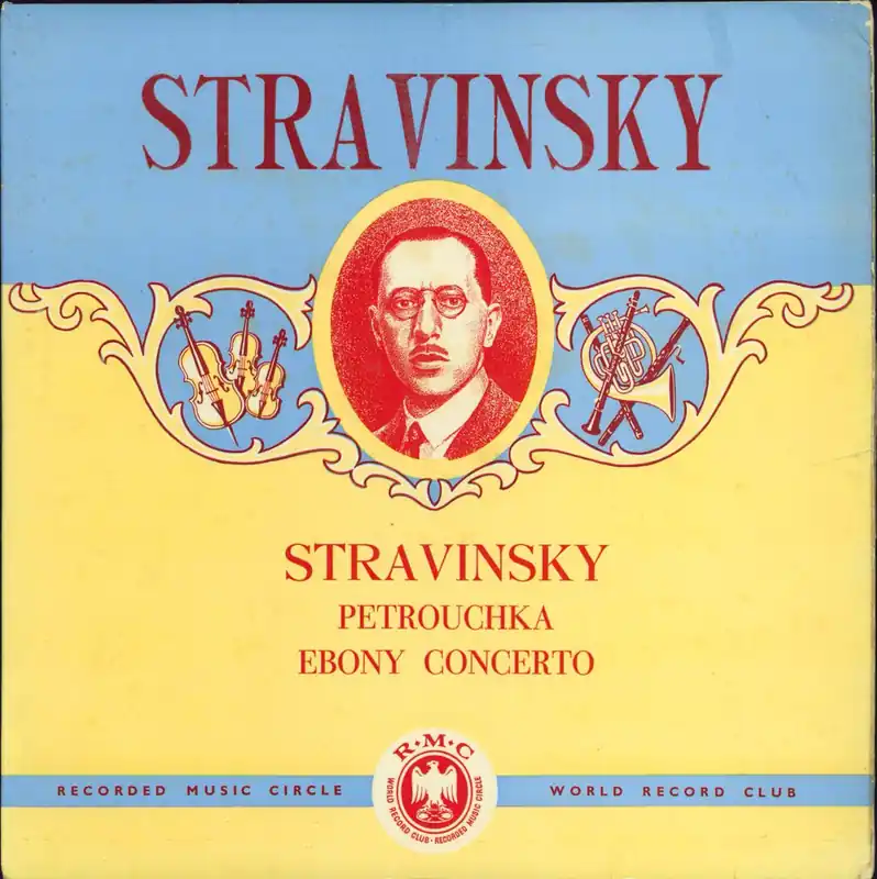 Premium Igor Stravinsky Petrouchka / Ebony Concerto UK Vinyl LP
