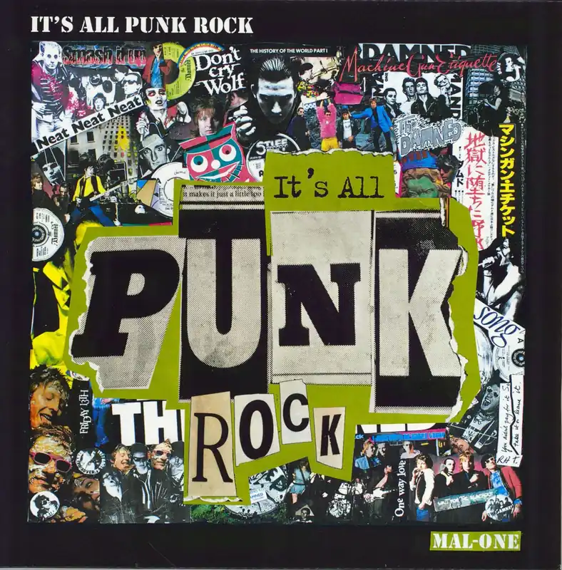 The Damned It's All Punk Rock + 7" - Limited Edition DAMNED sleeve UK Vinyl LP Editor’s Pick