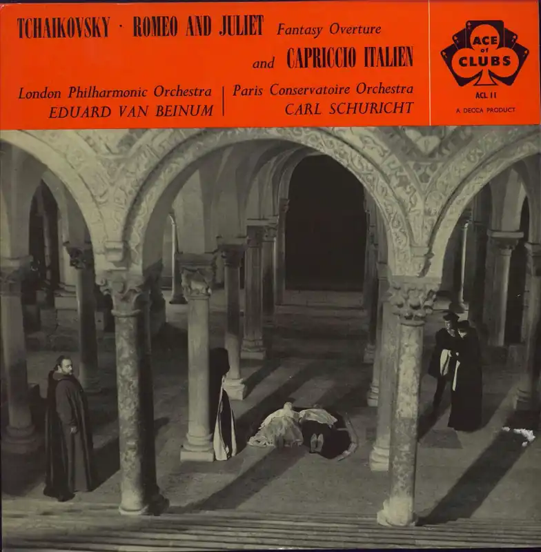 Seasonal Sale Pyotr Ilyich Tchaikovsky Romeo And Juliet (Fantasy Overture) And Capriccio Italien UK Vinyl LP