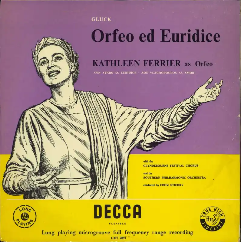 Buy Today Kathleen Ferrier Gluck: Orfeo Ed Euridice UK Vinyl LP