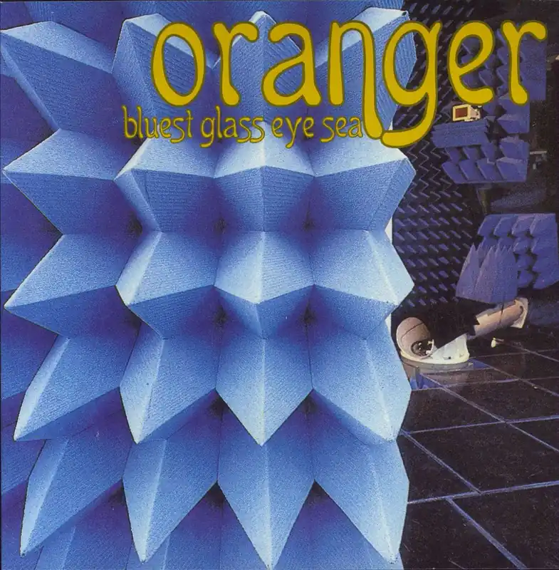 Oranger Bluest Glass Eye Sea - Blue Vinyl US 7" vinyl Budget