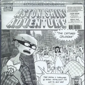 Certified Joanna Gruesome Astonishing Adventures! "The Captured Crusader" US 7" vinyl