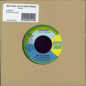 Special Discount Mitch Ryder Breakout UK 7" vinyl