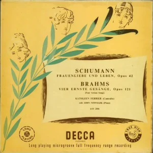 Kathleen Ferrier Schumann: Frauenliebe Und Leben, Opus 42 / Brahms: Vier Ernste Gesänge, Opus 121 UK Vinyl LP Price Cut