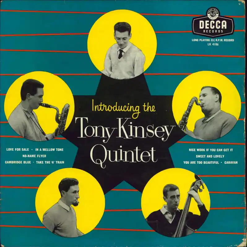 Tony Kinsey Introducing The Tony Kinsey Quintet UK Vinyl LP Best Price