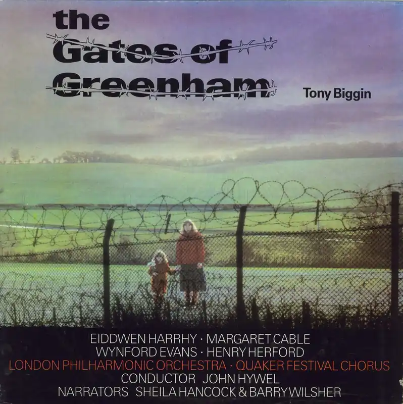 Tony Biggin The Gates Of Greenham UK 2-LP vinyl set Deal