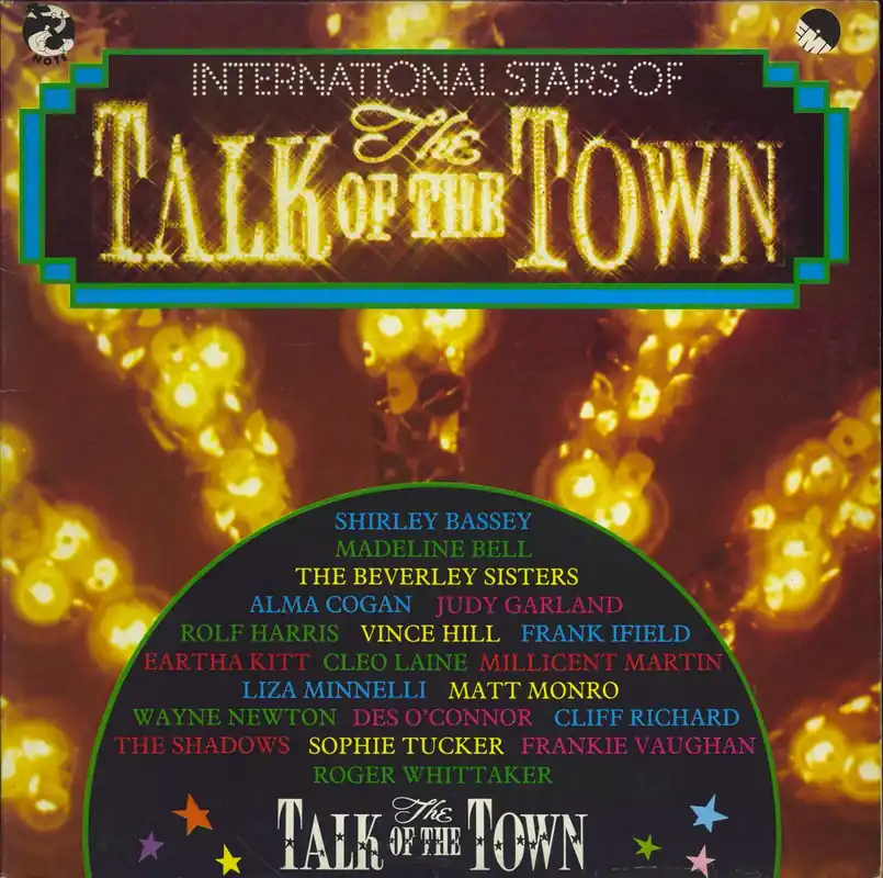 Various-60s & 70s International Stars Of The Talk Of The Town UK Vinyl LP Worldwide Shipping