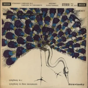 Igor Stravinsky Symphony In C / Symphony In 3 Movements UK Vinyl LP Same Day Shipping