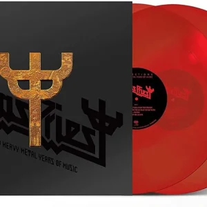 High Quality Judas Priest Reflections: 50 Heavy Metal Years Of Music - Red Vinyl - Sealed UK 2-LP vinyl set