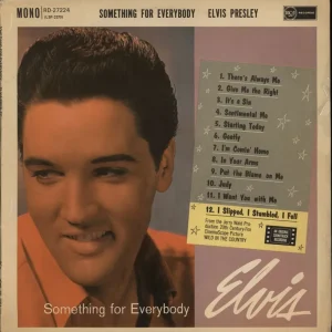 Luxury Elvis Presley Something For Everybody - 1st - VG UK Vinyl LP