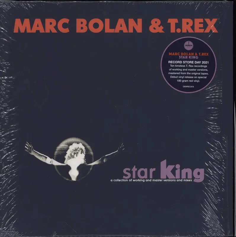 Time-Limited T-Rex / Tyrannosaurus Rex Star King - RSD21 - 180gram Red Vinyl UK Vinyl LP
