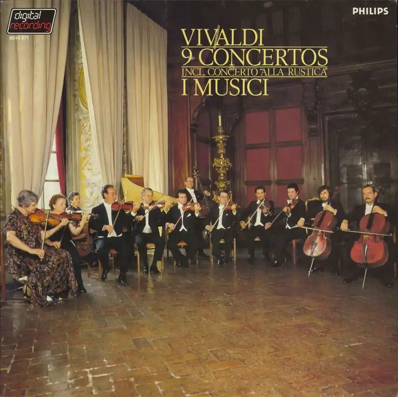 Trusted Brand I Musici Vivaldi: 9 Concertos Dutch Vinyl LP
