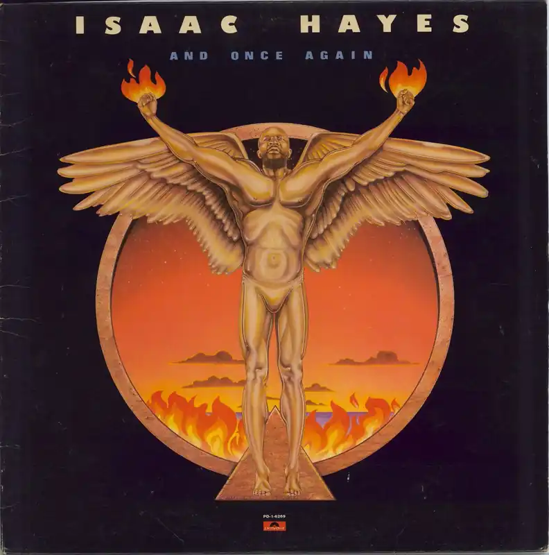 Isaac Hayes And Once Again - 2nd UK Vinyl LP Viral