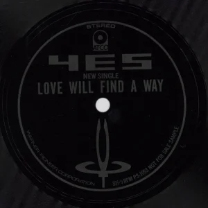 Professional Grade Yes Love Will Find A Way - Flexi Japanese Promo 7" vinyl
