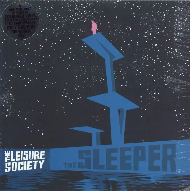 Modern The Leisure Society The Sleeper - Blue Vinyl - Sealed UK 2-LP vinyl set