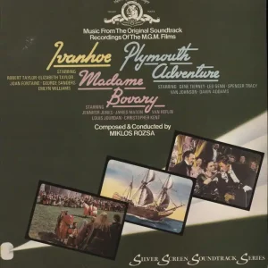 Direct From Factory Miklos Rozsa Ivanhoe / Plymouth Adventure / Madame Bovary UK Vinyl LP