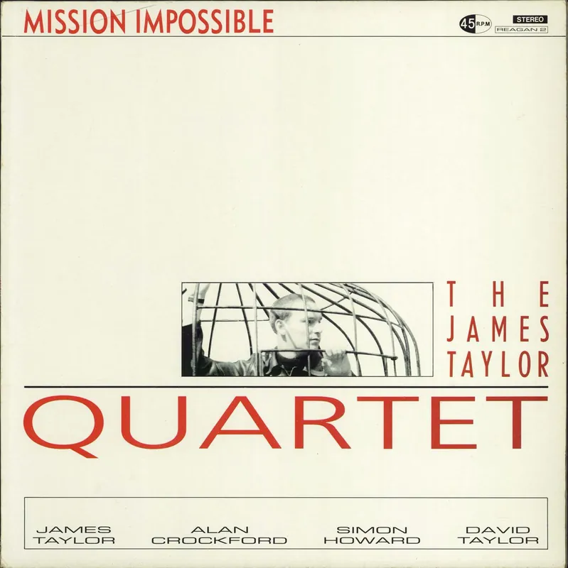 Free Shipping James Taylor Quartet Mission Impossible UK Vinyl LP