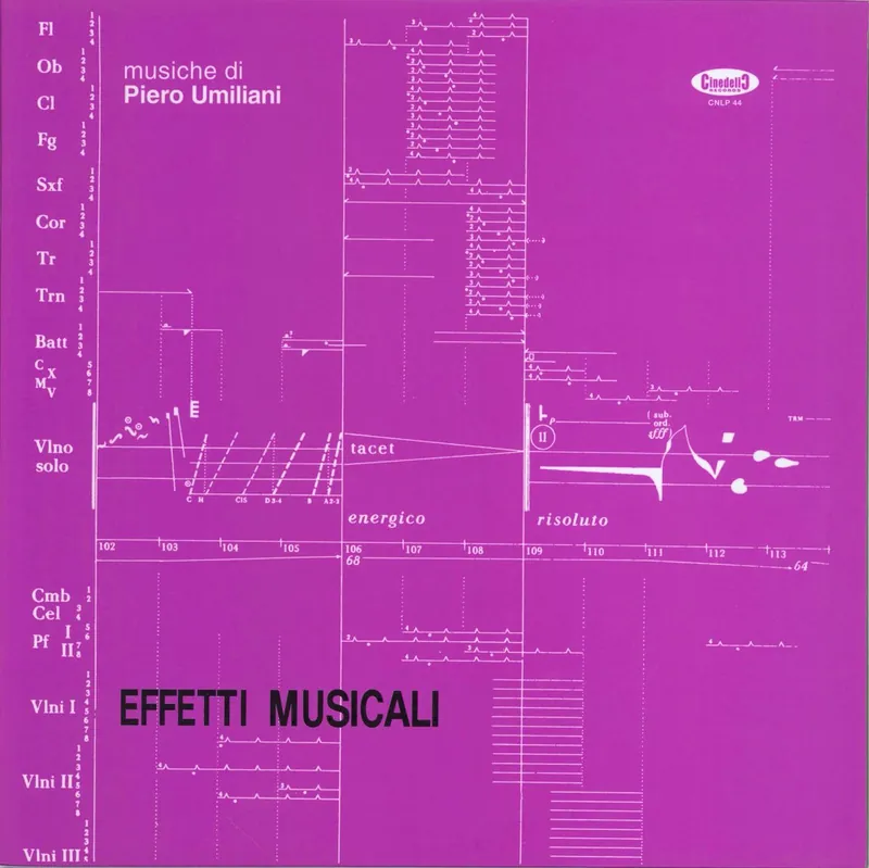 Piero Umiliani Effetti Musicali Italian Vinyl LP Viral