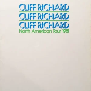 Cliff Richard North American Tour 1981 US Tour programme High Quality