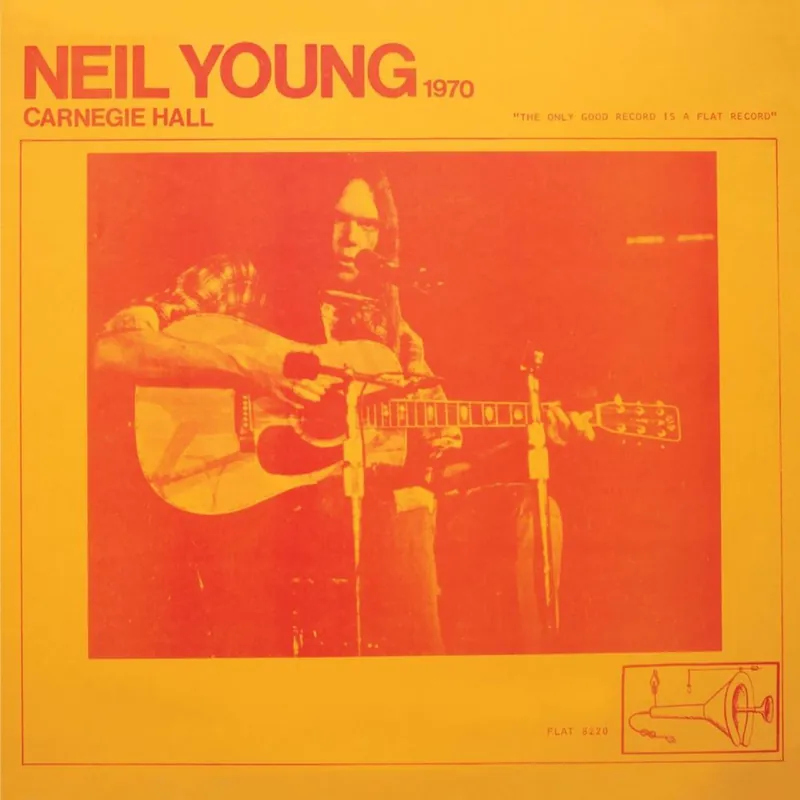 Neil Young Carnegie Hall 1970 - Sealed UK 2-LP vinyl set Express Delivery