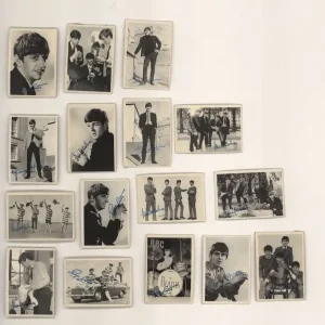 Exclusive The Beatles First Series Bubblegum Cards - 16 UK Memorabilia