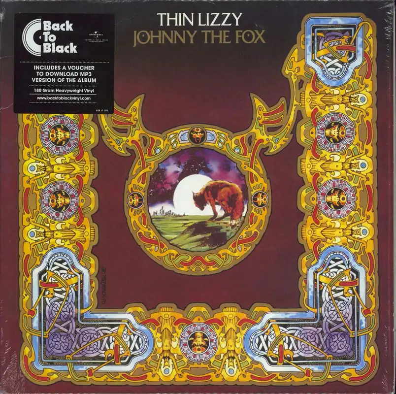 Thin Lizzy Johnny The Fox - Shrink UK Vinyl LP Trending