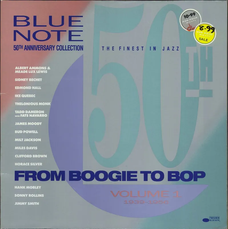 High Quality Blue Note Blue Note 50th Anniversary Collection - Volume 1 "From Boogie To Bop" 1939-1956 UK 2-LP vinyl set