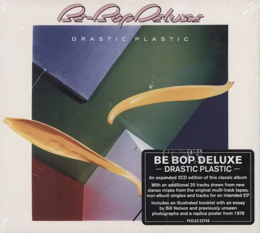 One Day Deal Be Bop Deluxe Drastic Plastic - Sealed UK 2-CD album set