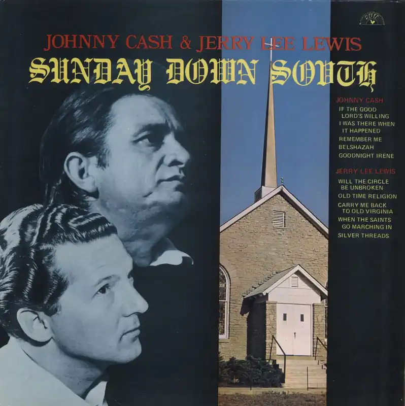 Johnny Cash Sunday Down South UK Vinyl LP Bargain