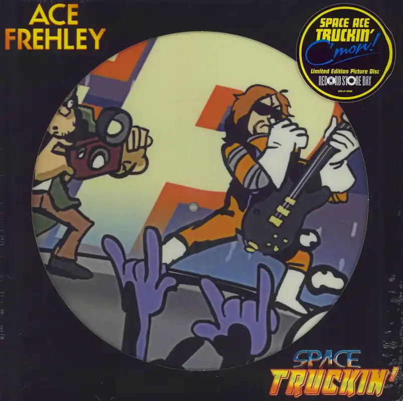 Price Cut Ace Frehley Space Truckin' - Sealed US 12" picture disc