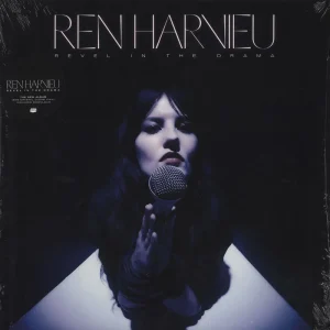 Fast Shipping Ren Harvieu Revel In The Drama - Clear Vinyl - Shrink UK Vinyl LP