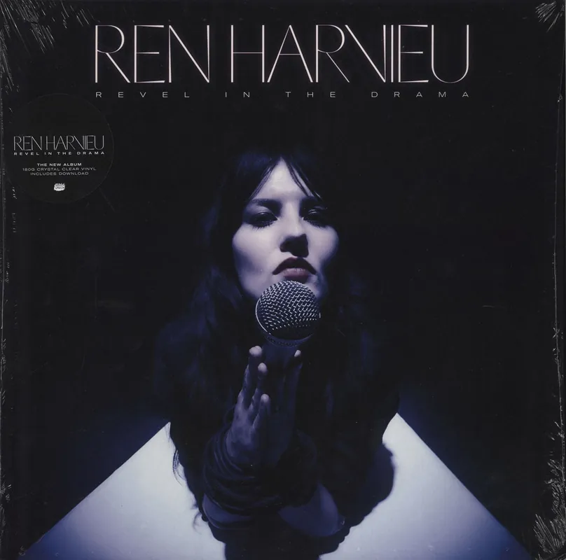 Fast Shipping Ren Harvieu Revel In The Drama - Clear Vinyl - Shrink UK Vinyl LP