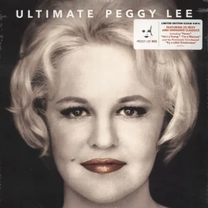 Peggy Lee Ultimate Peggy Lee - Clear Vinyl - Sealed US 2-LP vinyl set Hot Deal