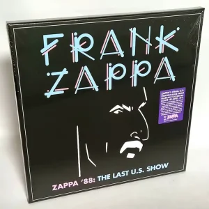 Frank Zappa Zappa '88: The Last US Show - 180gm Purple Vinyl - Sealed UK 4-LP vinyl set Certified