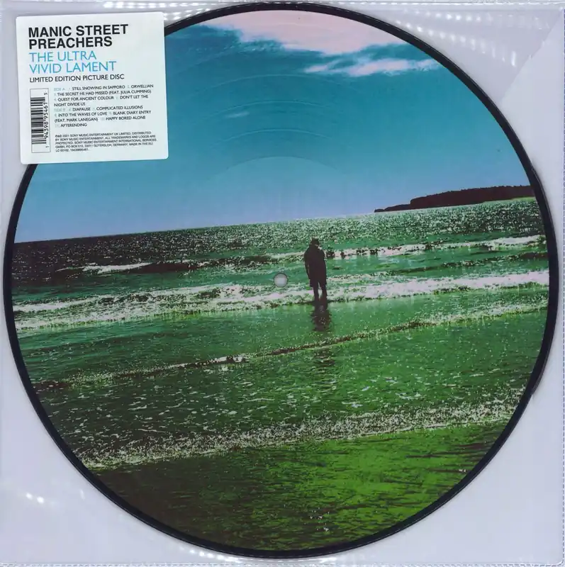 Manic Street Preachers The Ultra Vivid Lament + Signed Insert UK Picture disc LP While Supplies Last