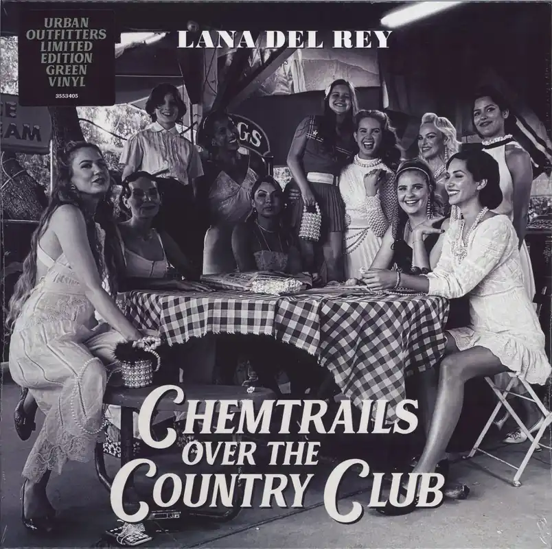 Cheap Lana Del Rey Chemtrails Over The Country Club - Green vinyl UK Vinyl LP
