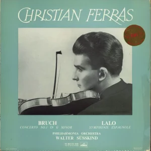 Discount Christian Ferras Bruch: Concerto No.1 In G Minor / Lalo: Symphonie Espagnole - ED1 UK Vinyl LP