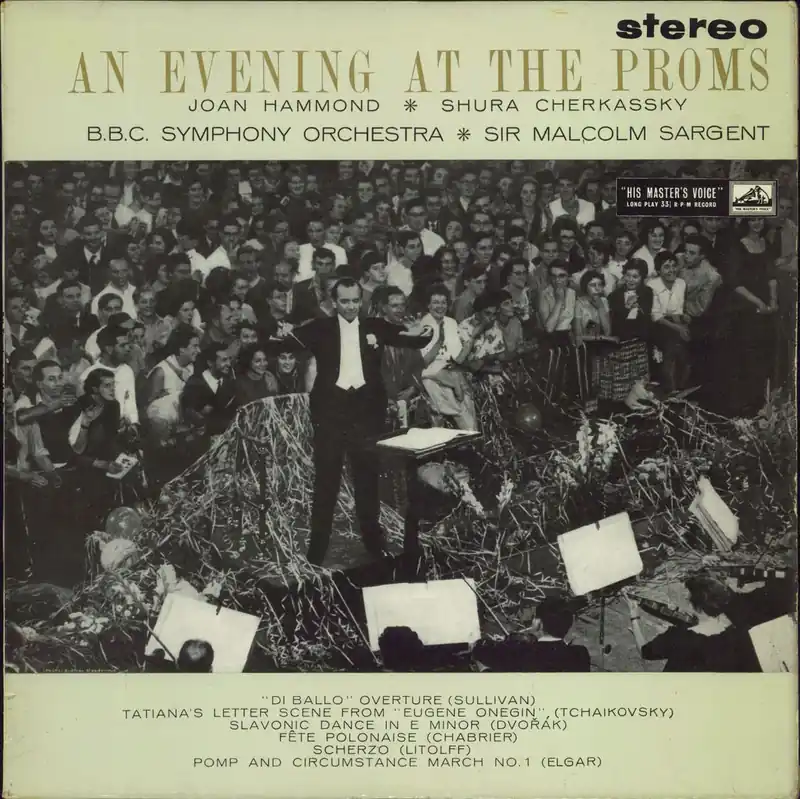 Crafted Shura Cherkassky An Evening At The Proms - 2nd UK Vinyl LP