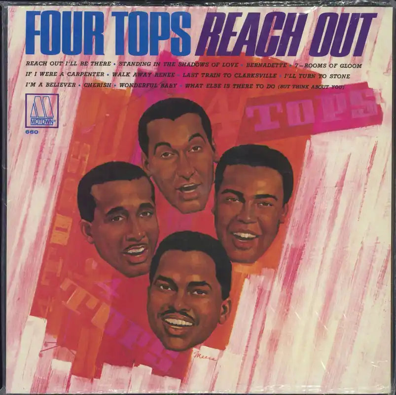 The Four Tops Reach Out US Vinyl LP Worldwide Shipping