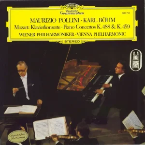 Maurizio Pollini Mozart: Piano Concertos K. 488 & K. 459 German Vinyl LP Brand New