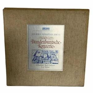 Johann Sebastian Bach 6 Brandenburgische Konzerte German Vinyl box set Latest