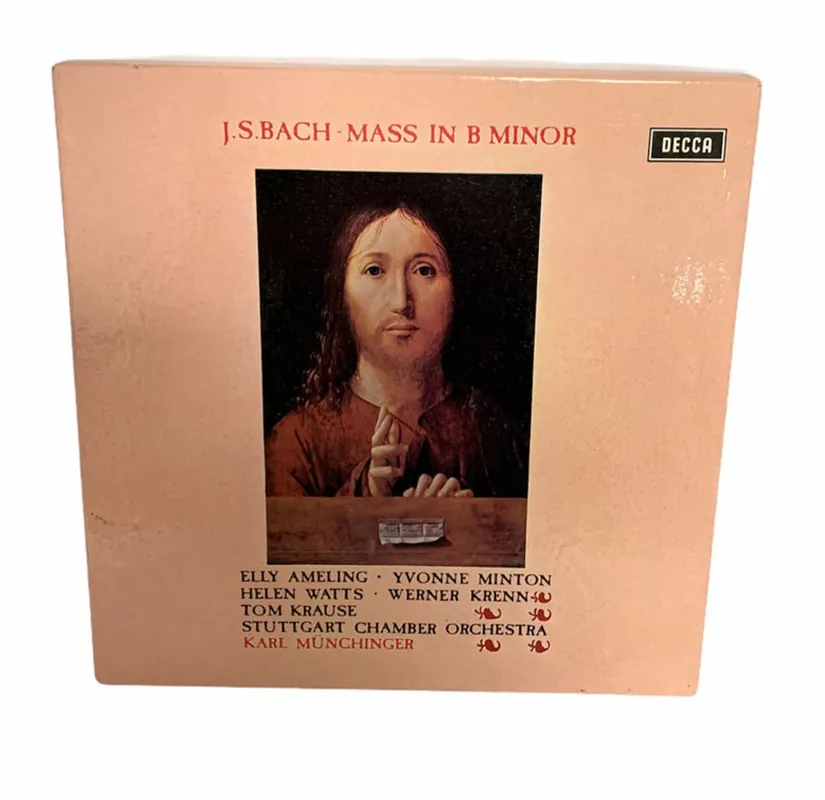 Sale Johann Sebastian Bach Mass In B Minor UK Vinyl box set