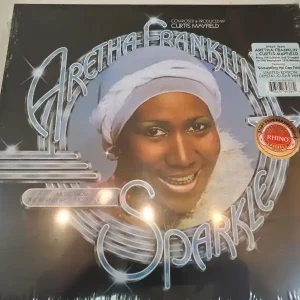 Aretha Franklin -  Sparkle - ltd ed crystal-clear vinyl Warranty Included