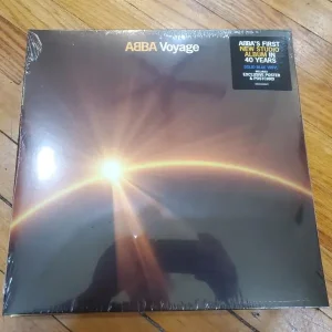 Abba - Voyage - solid blue vinyl w/poster and postcard No Minimum Order