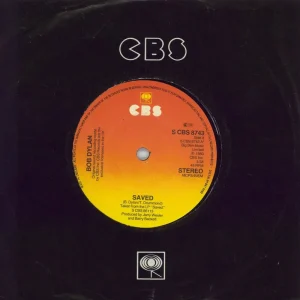 Top Rated Bob Dylan Saved UK 7" vinyl