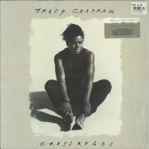 Tracy Chapman Crossroads - Shrink + hype sticker + Lyric Sheet UK Vinyl LP Popular