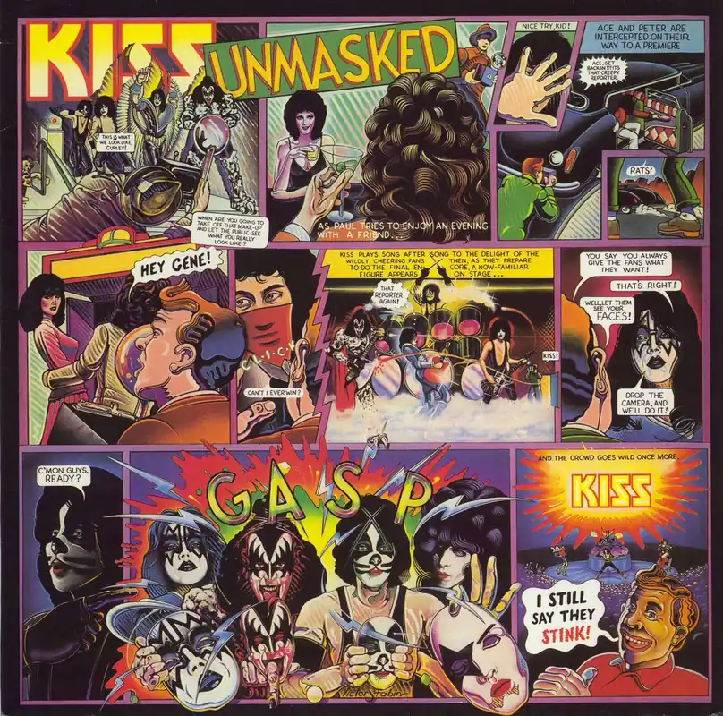 Kiss Unmasked Dutch Vinyl LP Price Cut